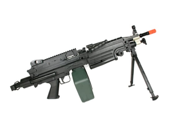 A&K M249 PARA AEG Airsoft LMG ( Black ) A&K M249 PARA AEG Airsoft LMG ( Black )
