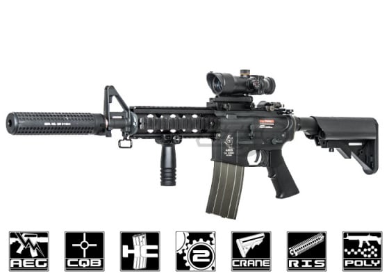 Ares S-Class M4 CQB RIS Carbine AEG Airsoft Rifle ( Black ) Ares S-Class M4 CQB RIS Carbine AEG Airsoft Rifle ( Black )