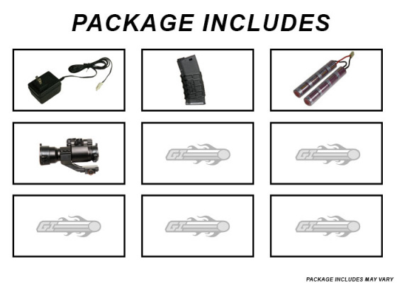 G&G Combat Machine CM16 R8-L M4 Carbine AEG Airsoft Rifle Battery and Charger Package ( Black ) G&G Combat Machine CM16 R8-L M4 Carbine AEG Airsoft Rifle Battery and Charger Package ( Black )