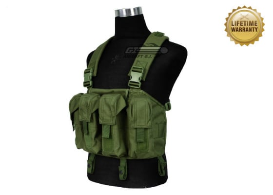 Pantac USA 1000D Cordura AK Chest Rig ( OD Green ) Pantac USA 1000D Cordura AK Chest Rig ( OD Green )