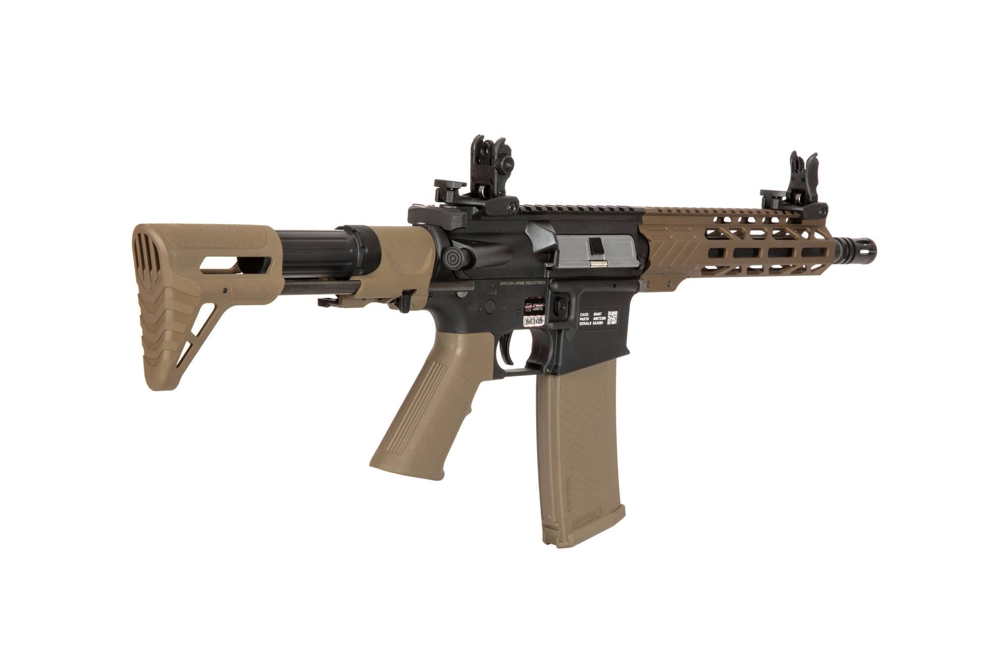 Specna Arms Core Sa C Pdw M Aeg Airsoft Rifle Tan