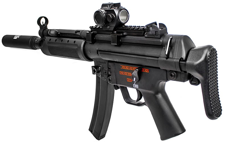 VFC/Umarex H&K MP5A5 Full Metal Airsoft AEG Rifle - Black