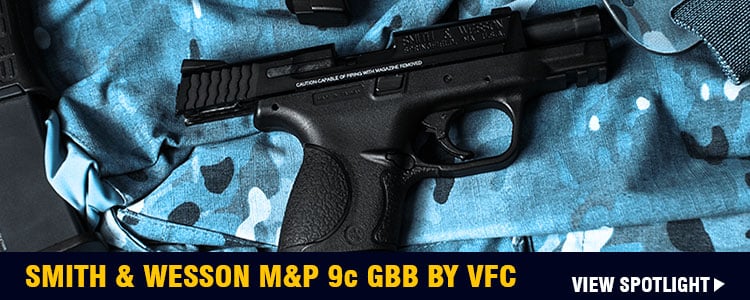 Smith Wesson M P 9 Compact Semi Full Auto Gbb Airsoft Gun