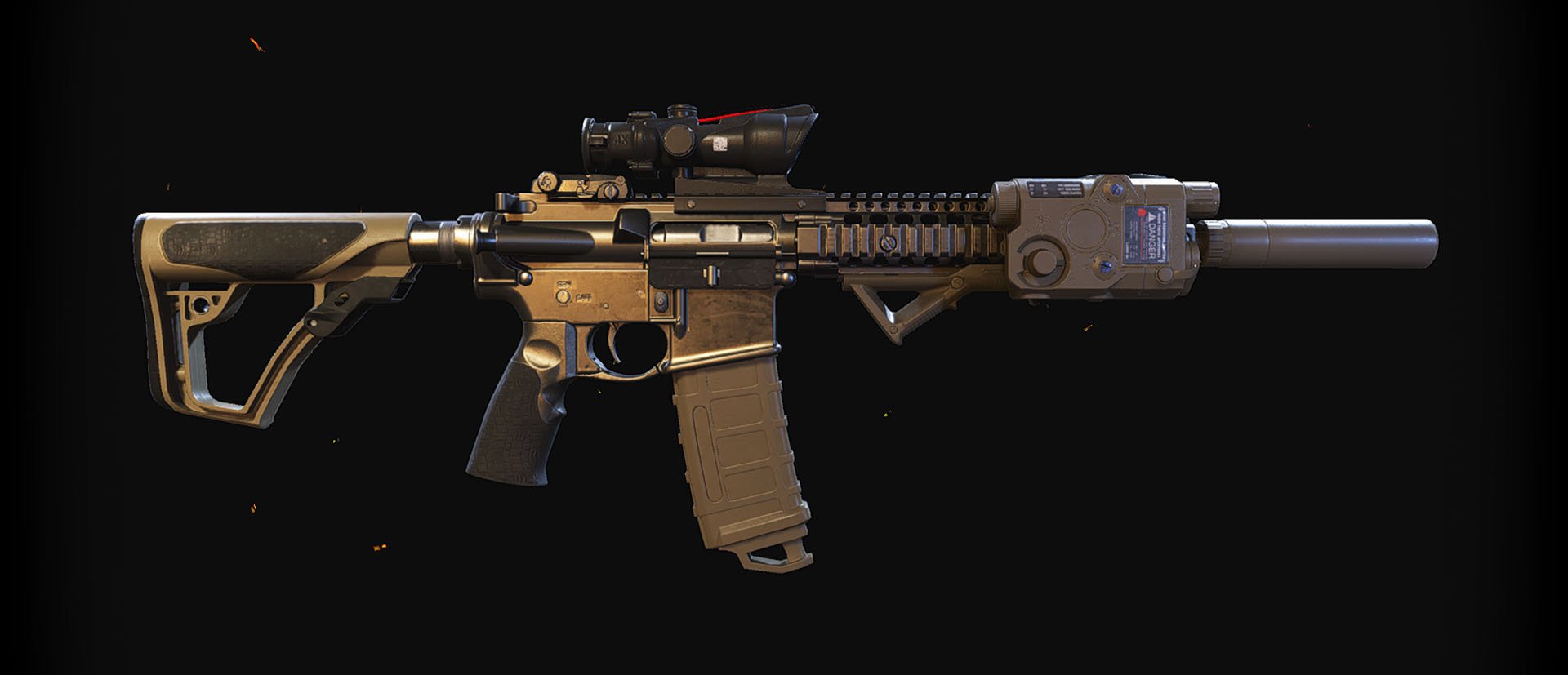 MK18 rifle from Ghost Recon Wildlands