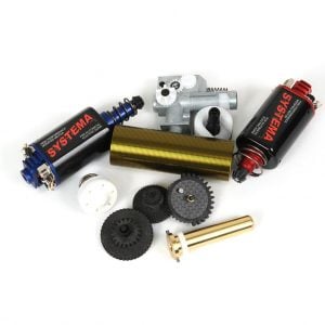 Upgrade parts are everywhere. Do you have the ones you need. Check Airsoftgi.com for all your upgrade necessities.