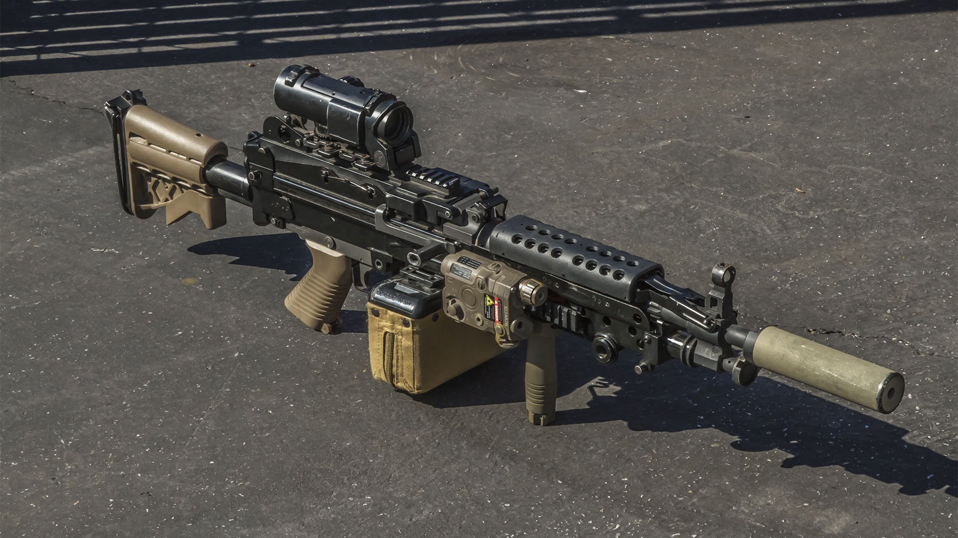 Our Tech Taylor's M249 by Classic Army