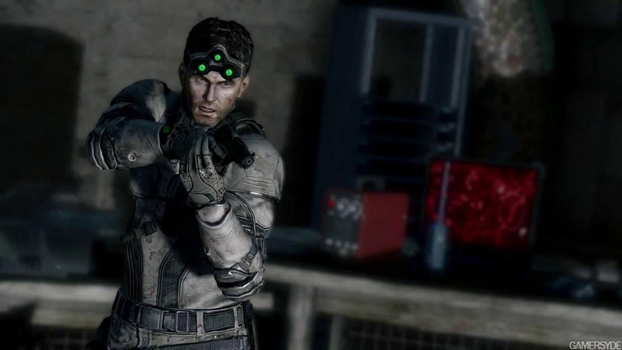 Sam Fisher displaying Center Axis Re Lock in the game Splinter Cell: Blackout