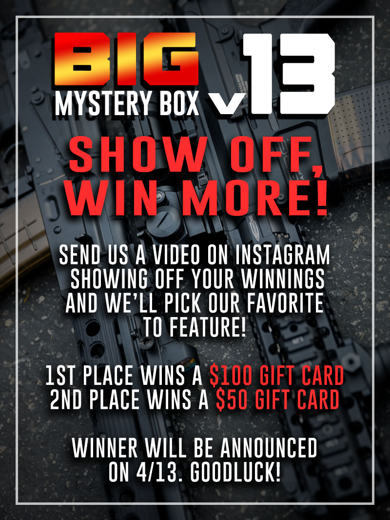 Big Mystery Box 13 Feat. $2000 MONSTER BOX, TM M4A1, PTS Mega Arms, LCT ...