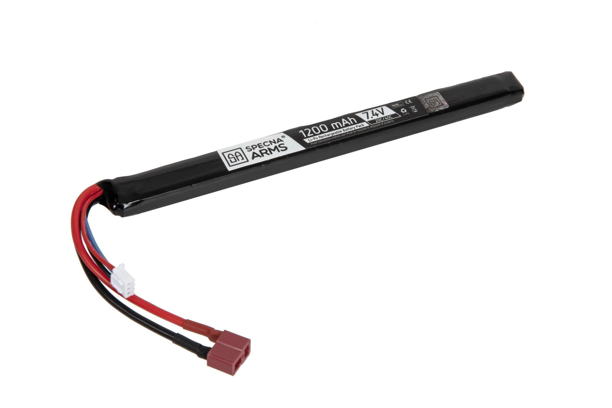 Specna Arms 7.4v 1200mAh 20C AK Battery (Deans)