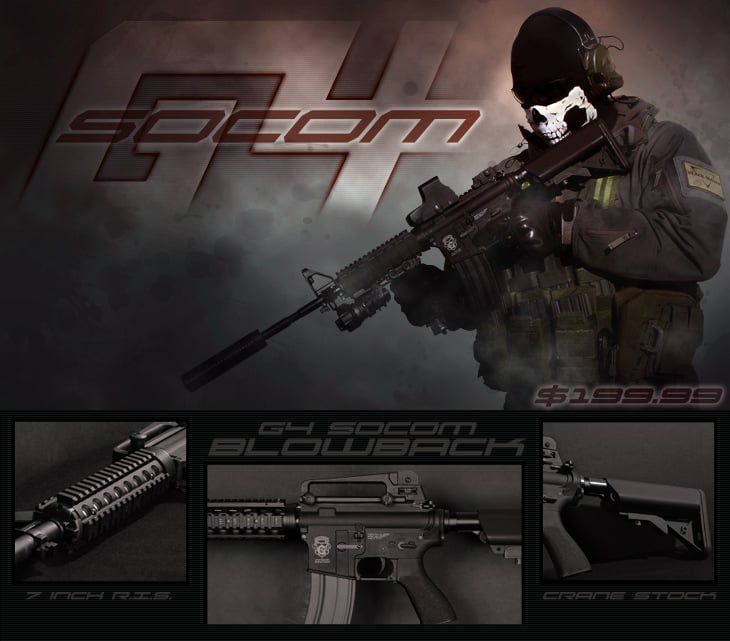 Airsoft GI G4 Socom 