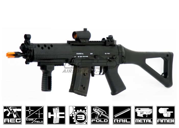 Classic Army SIG 552 Airsoft Rifle ( Sportline / Black )