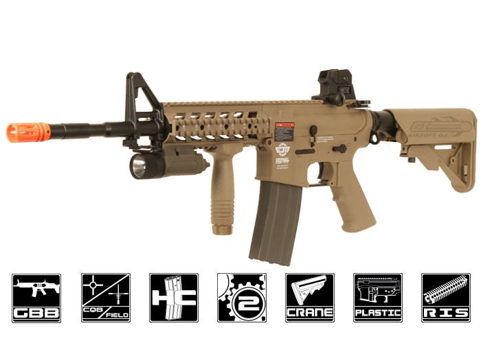 G G Combat Machine Cm16 Raider L Carbine Gbb Airsoft Rifle