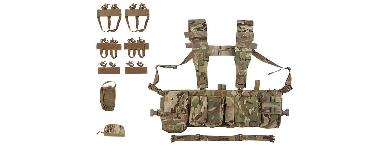 Lancer Tactical Patrol Chest Rig (Camo)