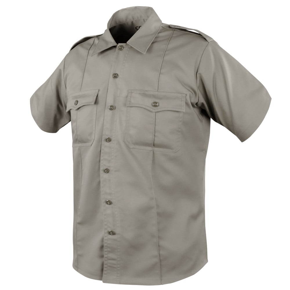 Condor Outdoor Class B Men's Uniform Shirt ( Silver Tan / 4XL - Regular )