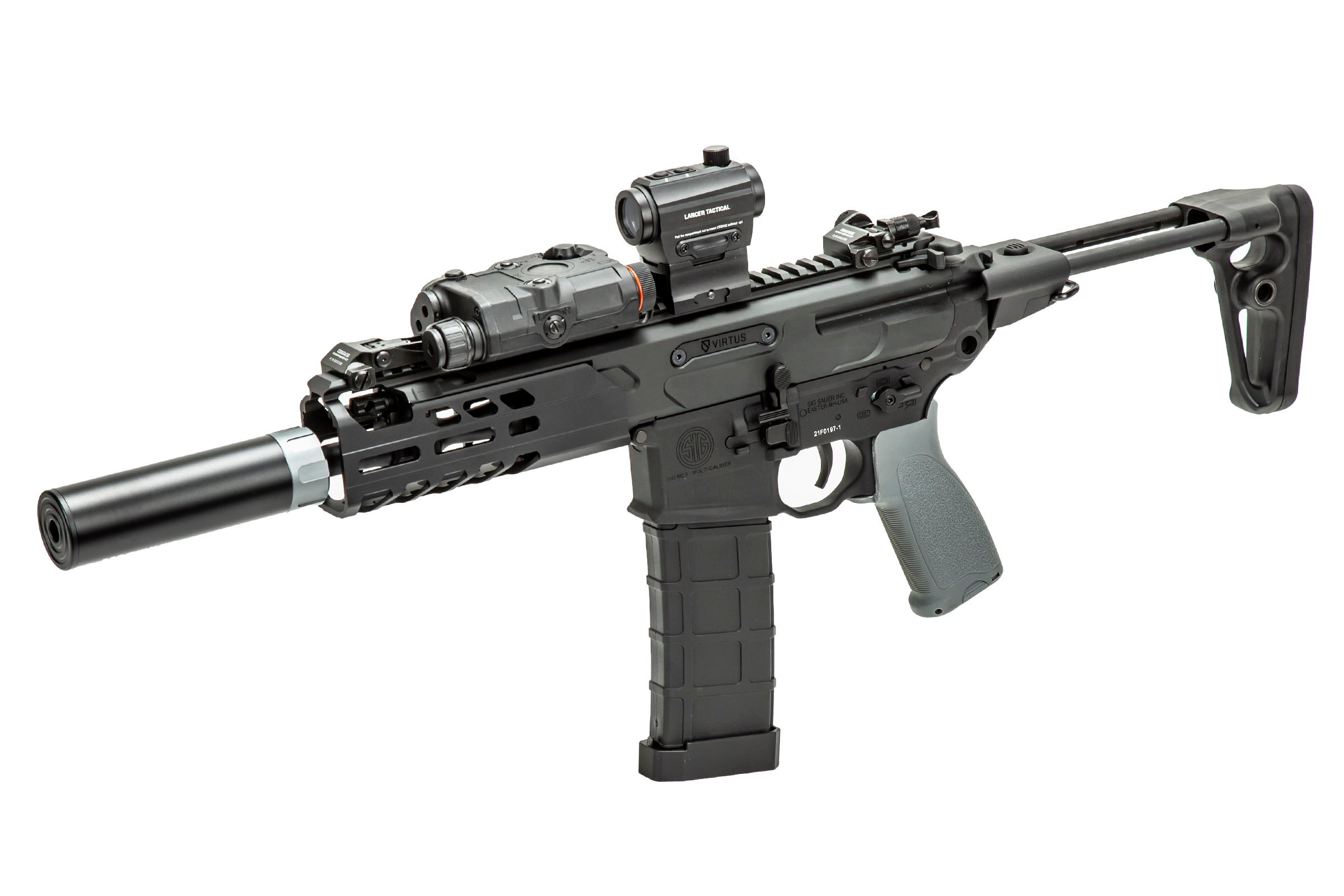 AIRSOFTGI CUSTOM GREY FALCON MCX AEG