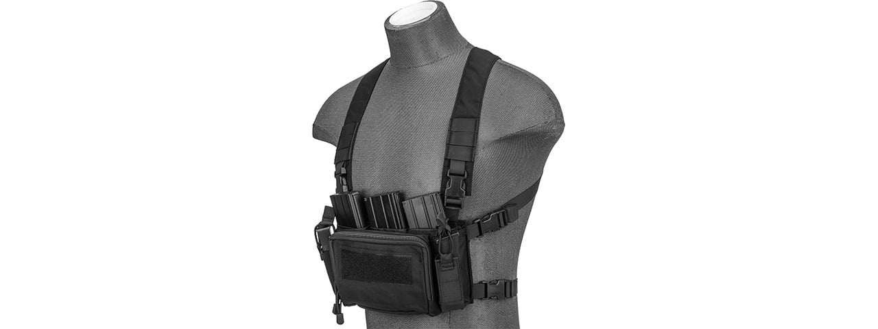 WoSport Multifunctional Tactical Chest Rig ( Black )