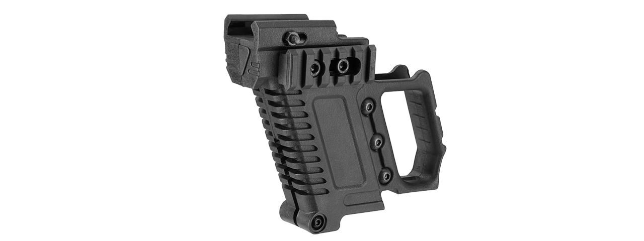 Lancer Tactical Pistol Carbine Kit For G Series Type GBB Pistols ( Black )