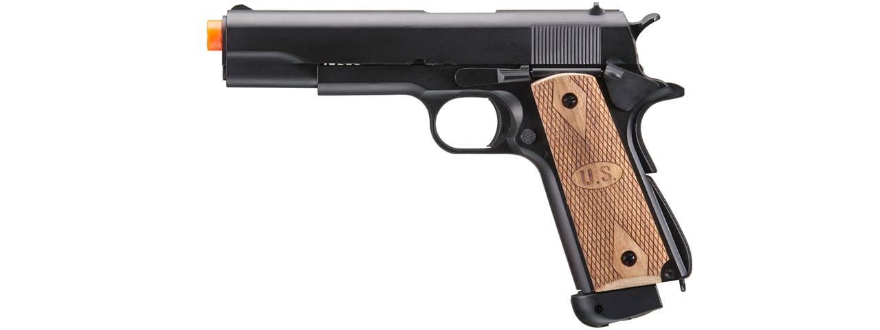  Beretta 92FS, Nickel, Wood Grips air pistol : Airsoft Pistols  : Sports & Outdoors