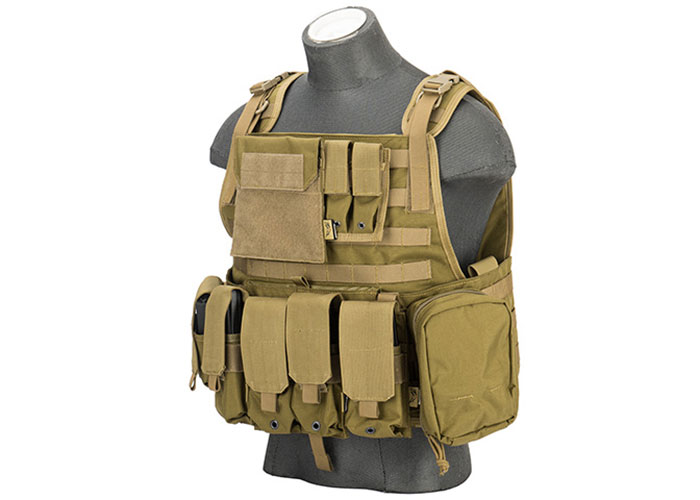 Flyye Industries 1000D Cordura MOLLE Plate Carrier w/ Pouches