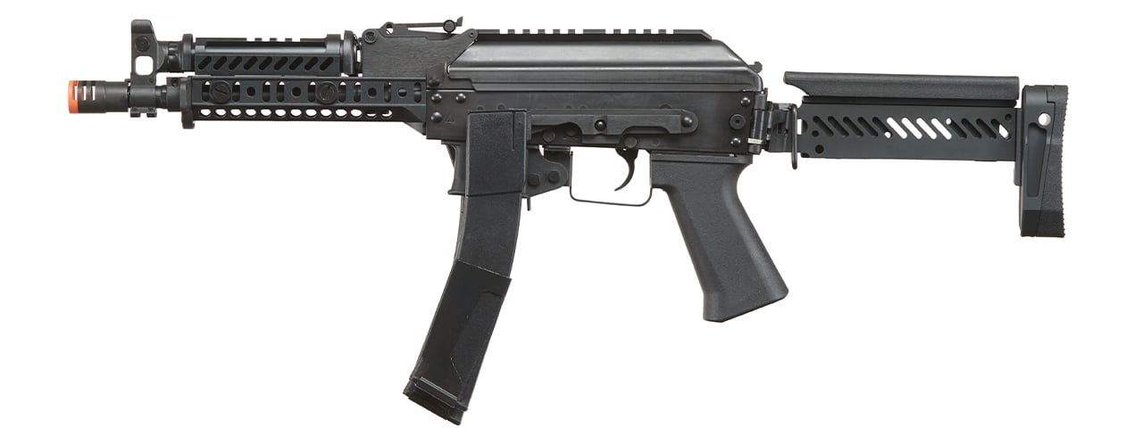 LCT ZK Series Vityaz Airsoft AEG Rifle w/ Z Series Furniture and GATE Aster  (Black)