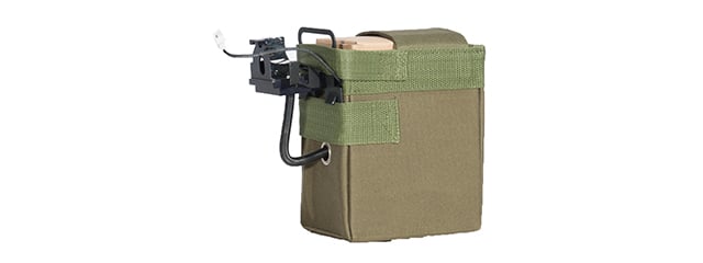 Lancer Tactical M240 4000 rd. AEG High Capacity Box Magazine (OD Green)