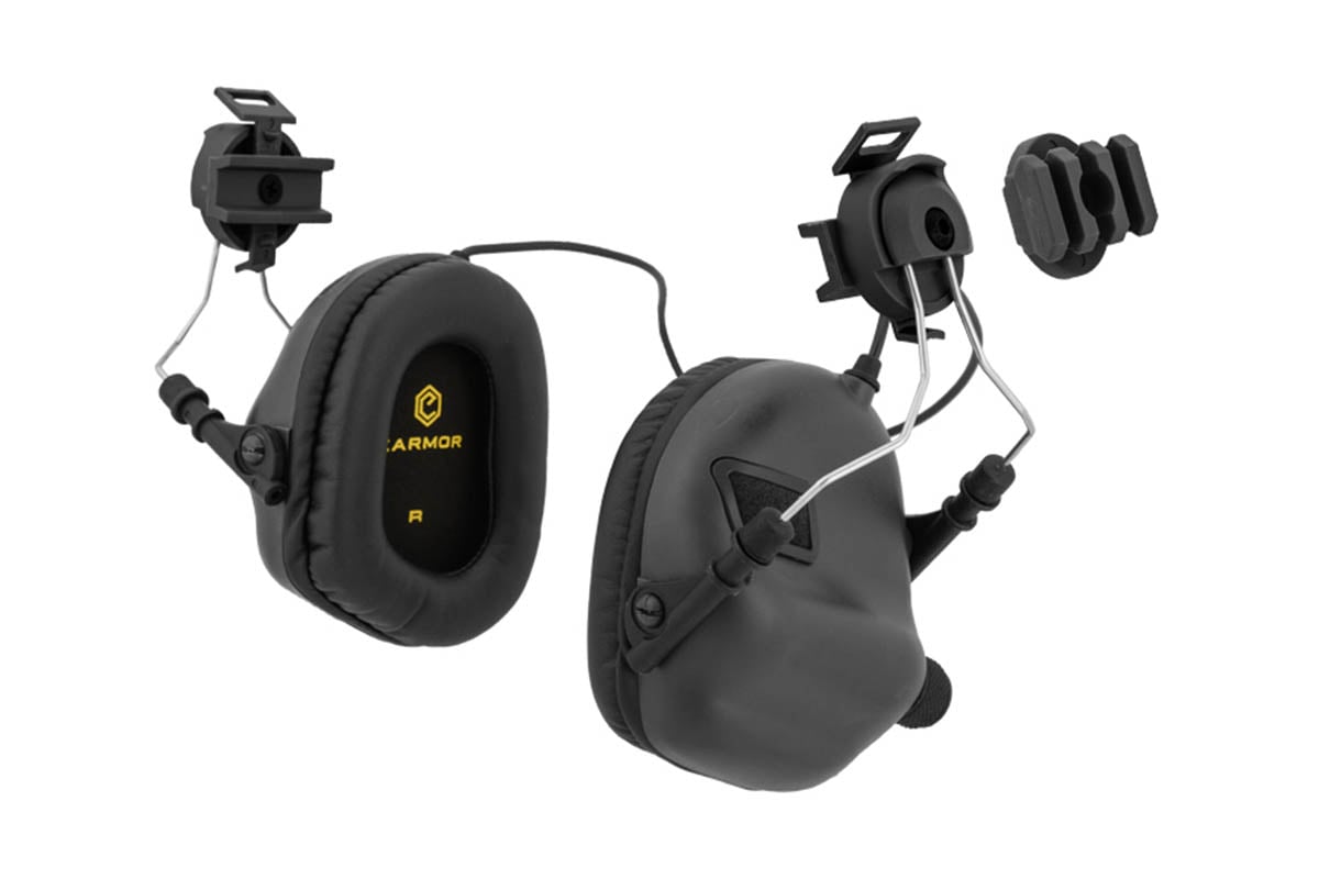 Tactical Pickup Noise Canceling Headset Set with Fast Airsoft