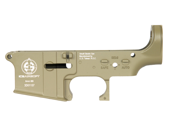 Ics M4 Metal Lower Receiver Tan