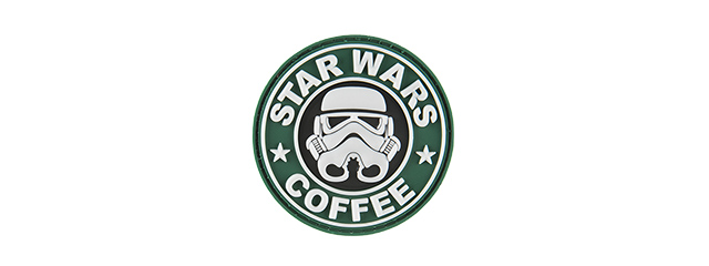 G-Force Star Trooper Coffee PVC Patch ( Green )