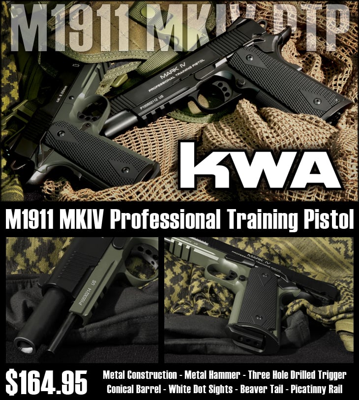KWA FUll Metal M1911 Mark IV PTP