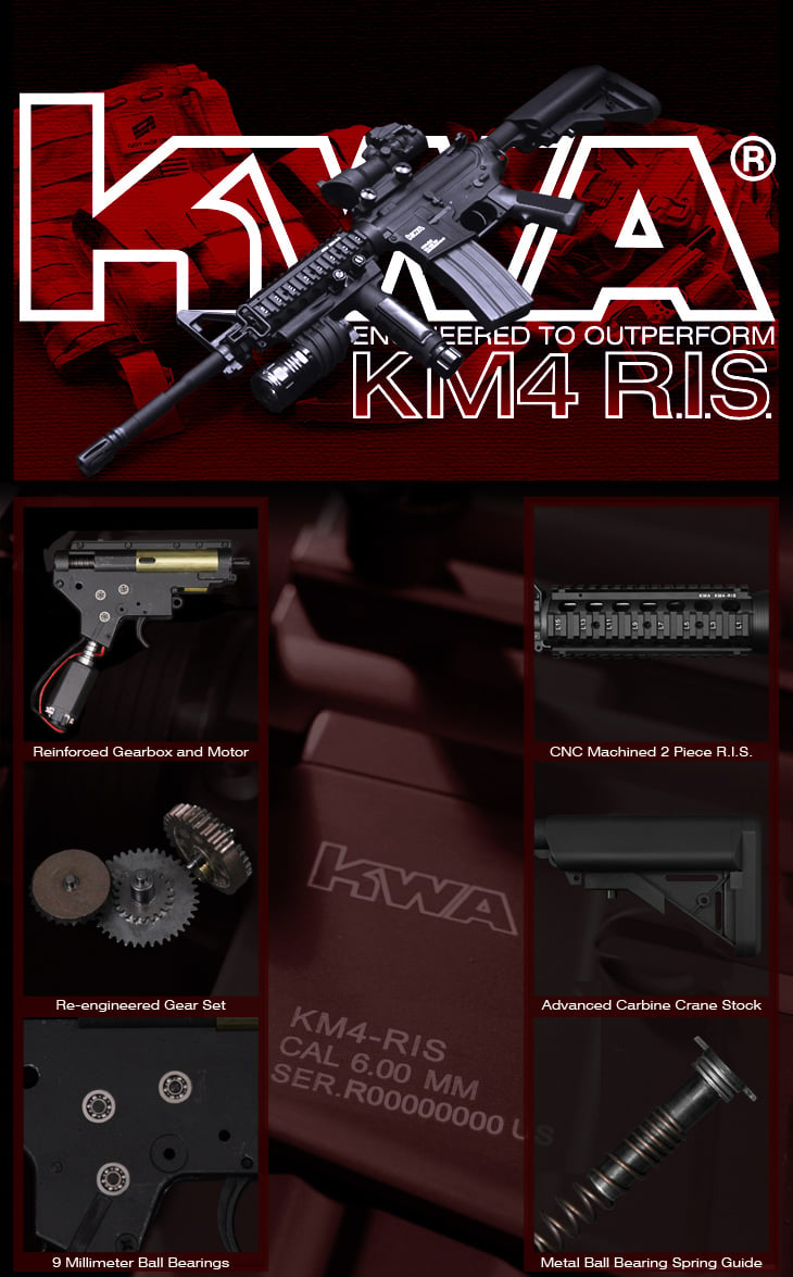 KWA Full Metal KM4 RIS