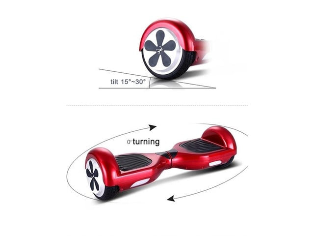 Smart Balance Wheel Self Balancing Hover Board Scooter ( Red )