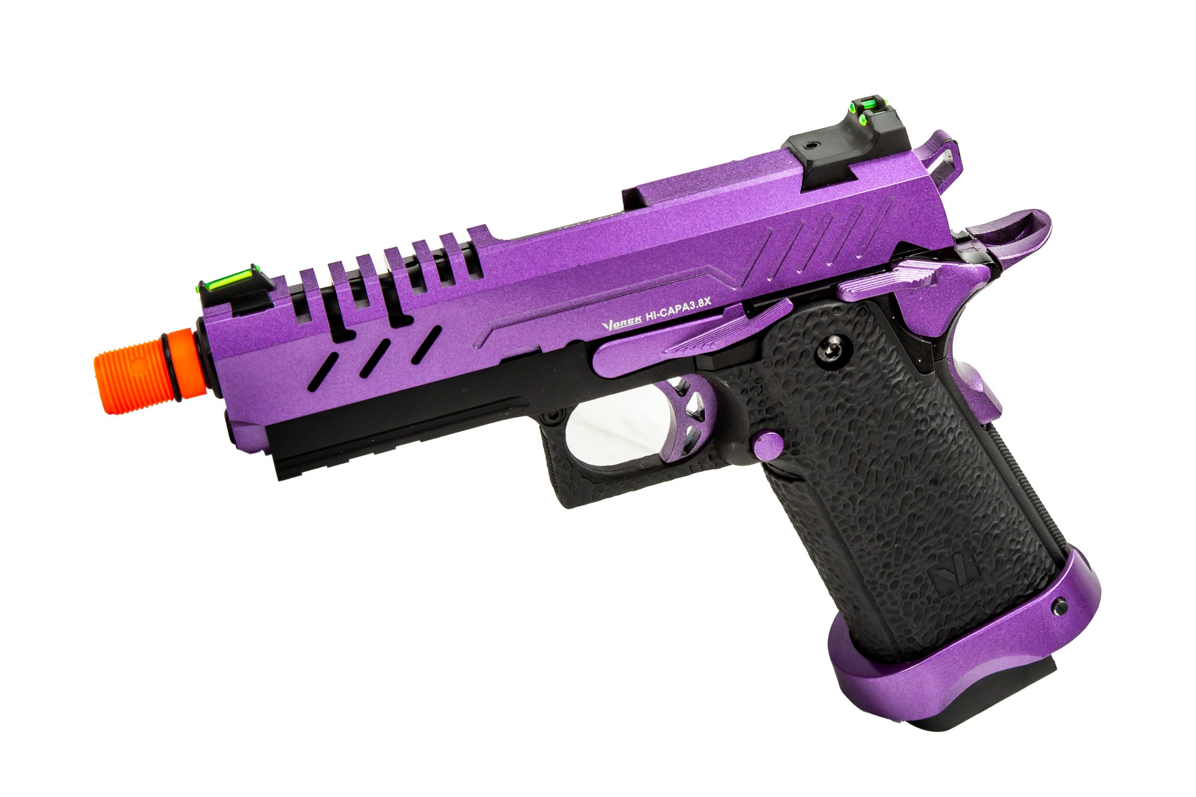 Vorsk Airsoft Pro 38 Gbb Hi Capa Airsoft Pistol Purple