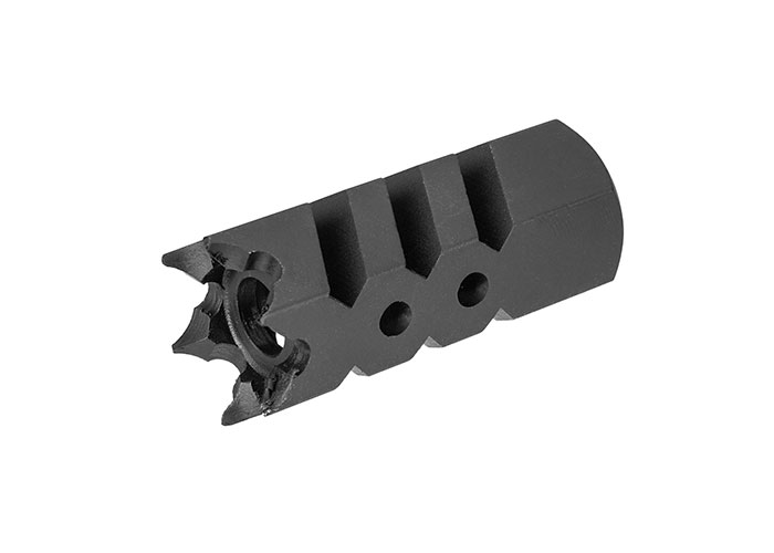 Sentinel Gears Great White 14mm CCW Muzzle Brake ( Black )