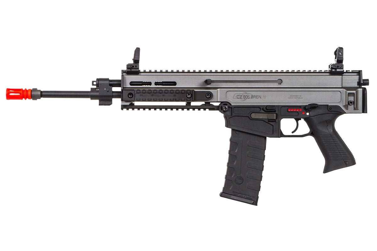 ASG CZ Bren A1 Carbine AEG Airsoft Rifle ( Grey / Black )