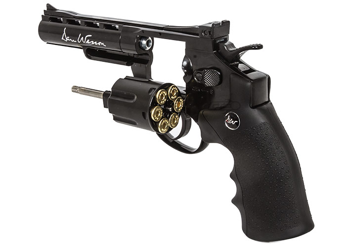 ASG Dan Wesson 4” CO2 .177 BB Revolver Airgun (Black)