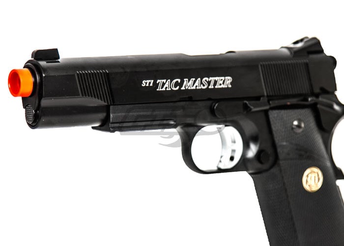 ASG - Pistolet STI Tac Master - GBB - Gaz - Noir (0.9 Joules) - Elite  Airsoft