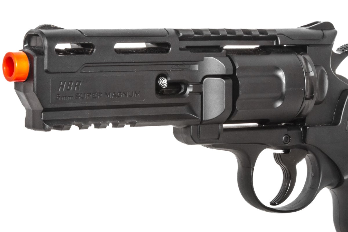 Elite Force H8R Gen 2 CO2 Powered Airsoft Revolver (Color: Black