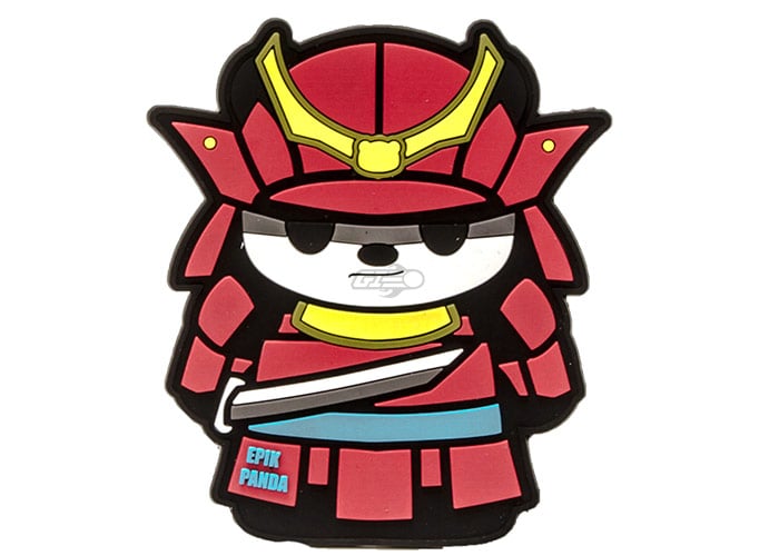 Epik Panda Samurai Panda Thunder PVC Patch