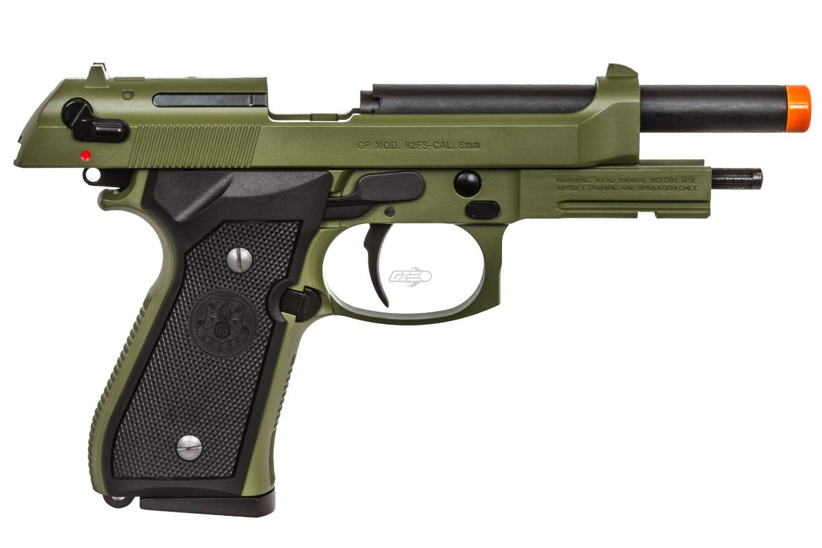 Pistola Airsoft Gbb Green Gas GPM92 6mm Full Metal - G&G - Combat