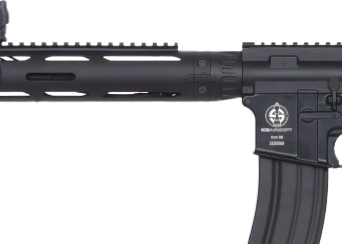 ICS M4-A1 Tubular R.A.S. Long AEG Airsoft Rifle ( Black )