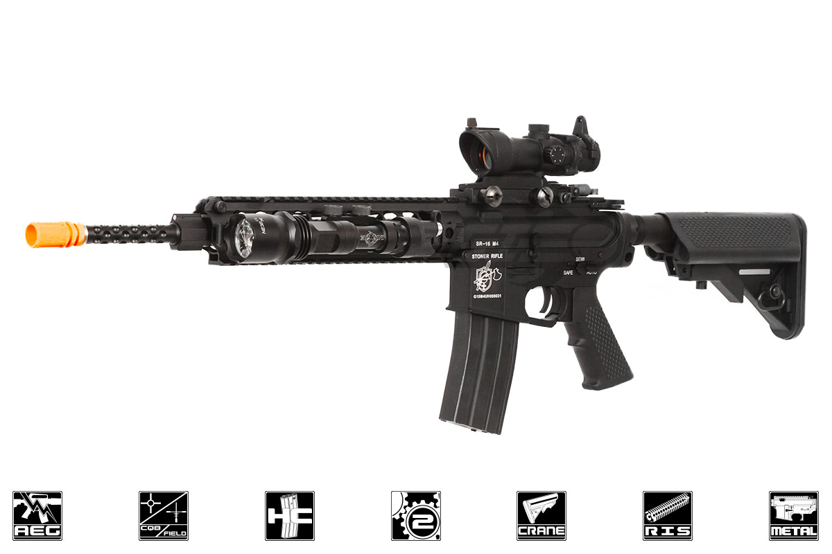 Knight's Armament SR-16 M4A1 Carbine AEG Airsoft Rifle by G&P