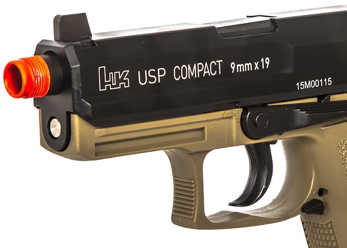 Umarex Metal Slide H&K USP Compact NS2 GBB by KWA (System7