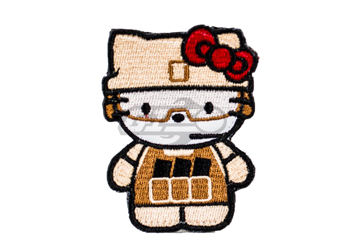 Specwarfare Airsoft. Warrior, Hello, Kitty, Character, Morale, Patch, Hello  Kitty, Velcro