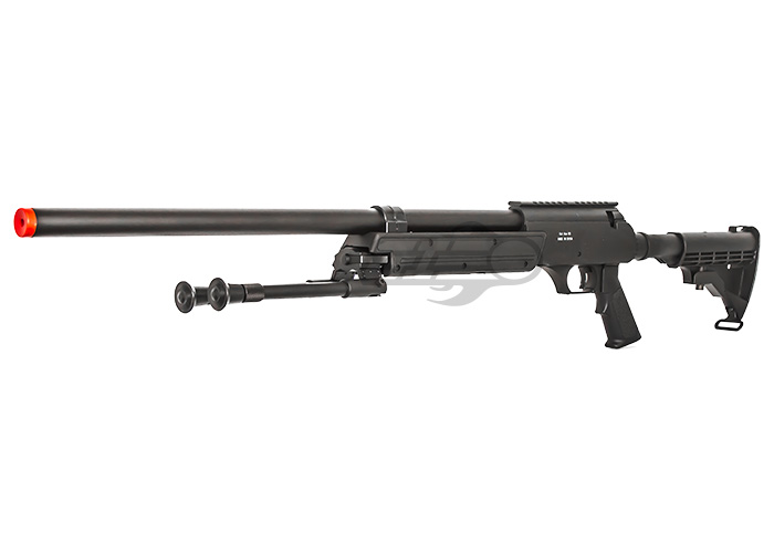 WELL MB06D ASR SR2 M187 Airsoft Bolt Action Sniper Rifle With Scope and  Bipod