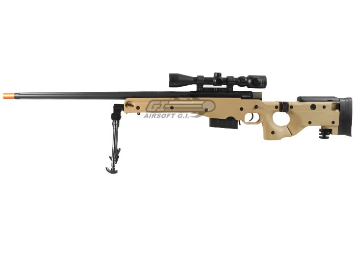Ares AW-338 Bolt Action Spring Sniper Airsoft Rifle ( Tan )