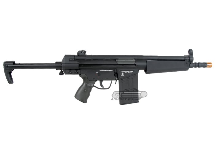 Discontinued ) Classic Army Full Metal SAR Offizier M41 AEG Airsoft SMG