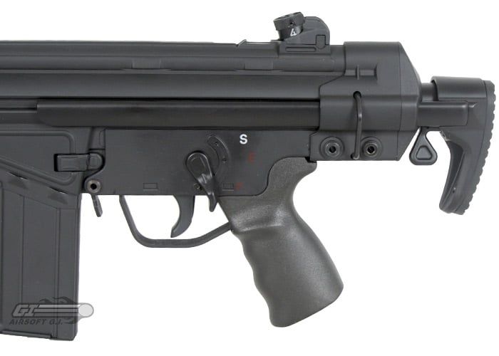 Discontinued ) Classic Army Full Metal SAR Offizier M41 AEG Airsoft SMG