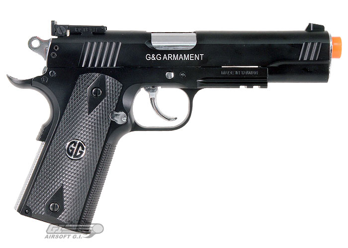 WG Full Metal Xtreme 1911 CO2 Gas Airsoft Pistol Gun Two-Tone - Unlimited  Wares, Inc