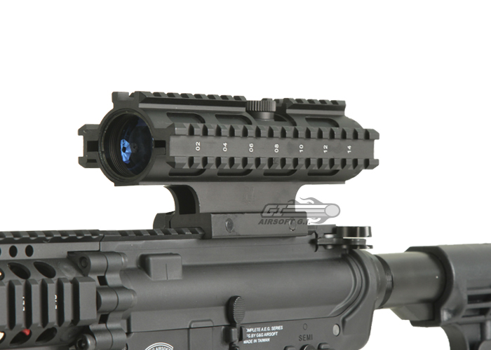 柔らかい NcStar 4x32 Compact Scope-3 Rail Sighting System with P4