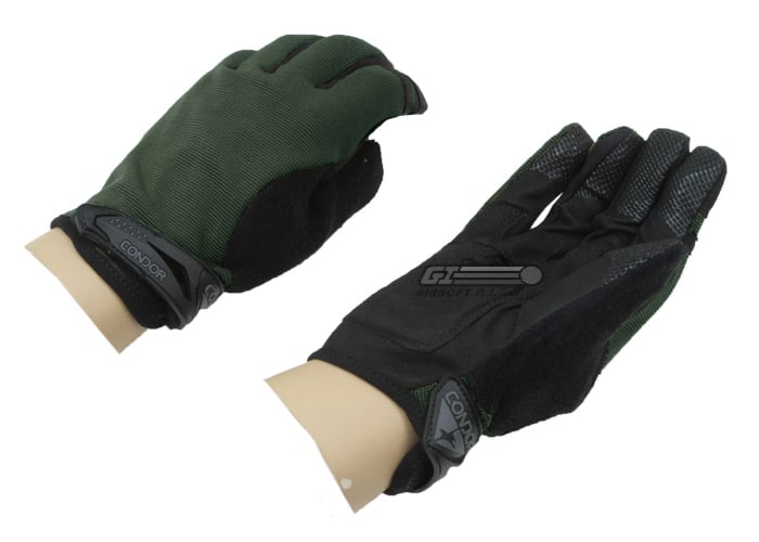 Gants Airsoft pas cher Mil Star Olive Gloves BE XL - airsoft
